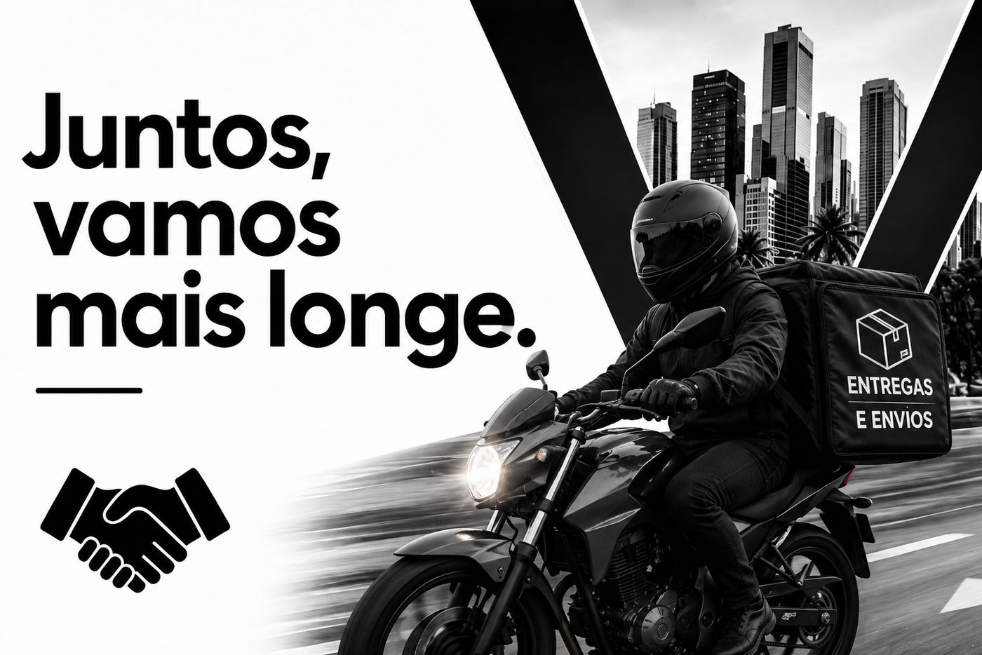 Juntos, vamos mais longe — entregas e envios com o Velo
